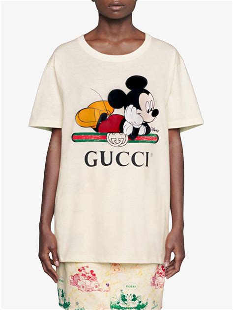 gucci micky mouse shirt